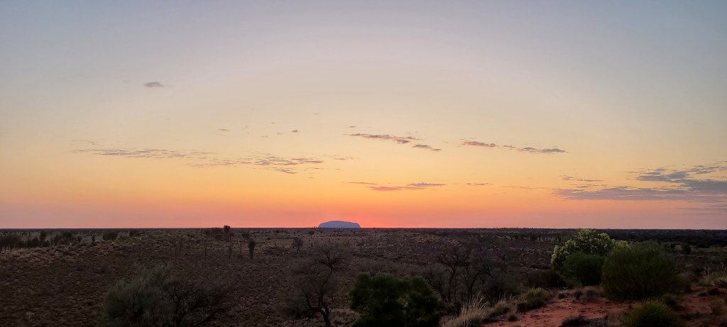 Sunrise at Uluru