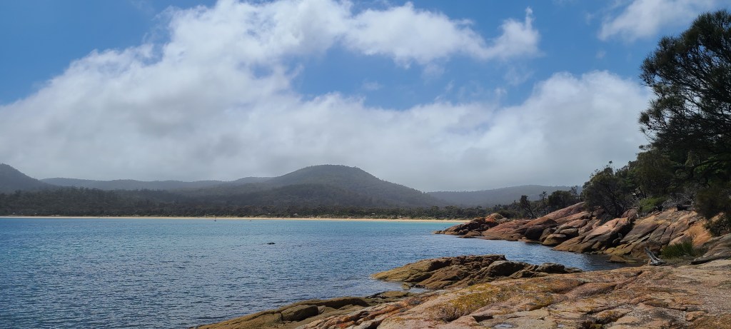 Stunning coastline in Tasmania