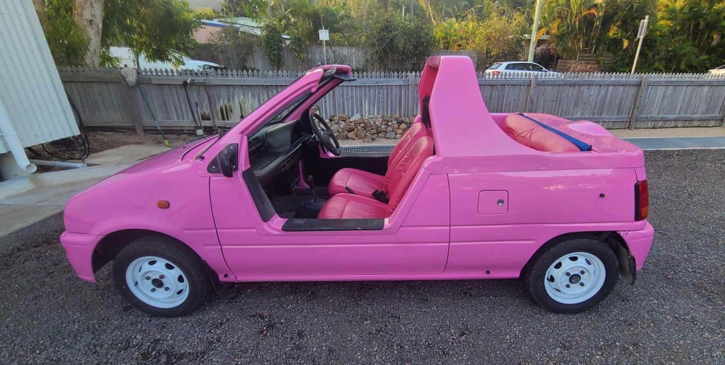 Hire a Barbie car to get around Magnetic Island